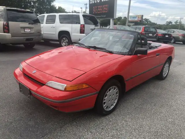 1991 Mercury Capri convertilbe