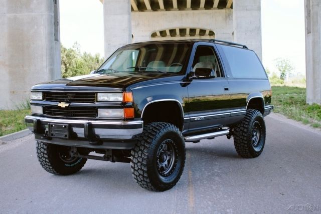 1992 Chevrolet Blazer RARE LOW MILE K1500 BLAZER 4X4 BLACK FLORIDA