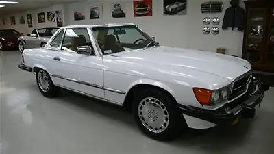 1989 Mercedes-Benz SL-Class White