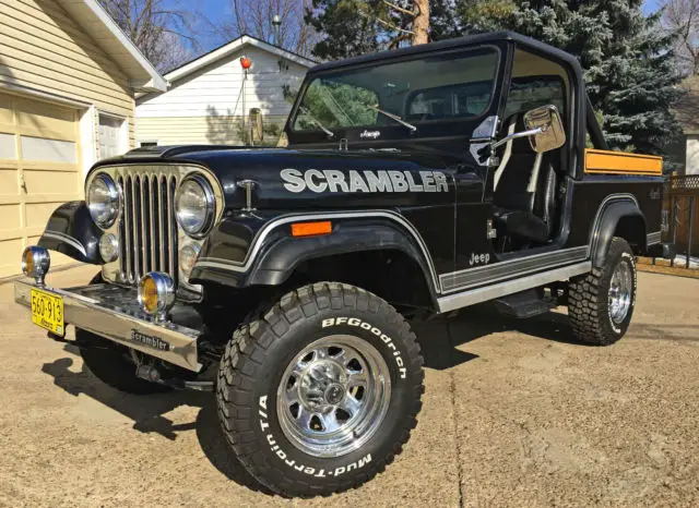 1981 Jeep CJ 8 Scrambler SL Sport - STOCK ORIGINAL !!!