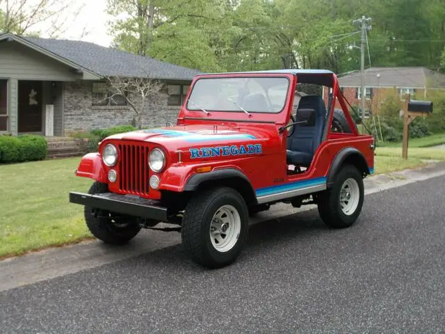 1981 Jeep CJ RENEGADE