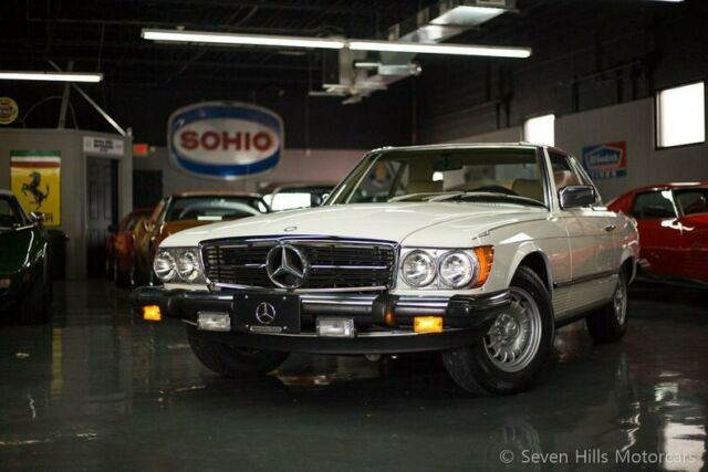 1982 Mercedes-Benz SL-Class 380 SL, Both Tops