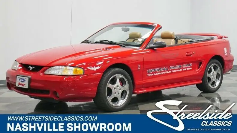 1994 Ford Mustang SVT Cobra Indy 500 Pace Car Edition