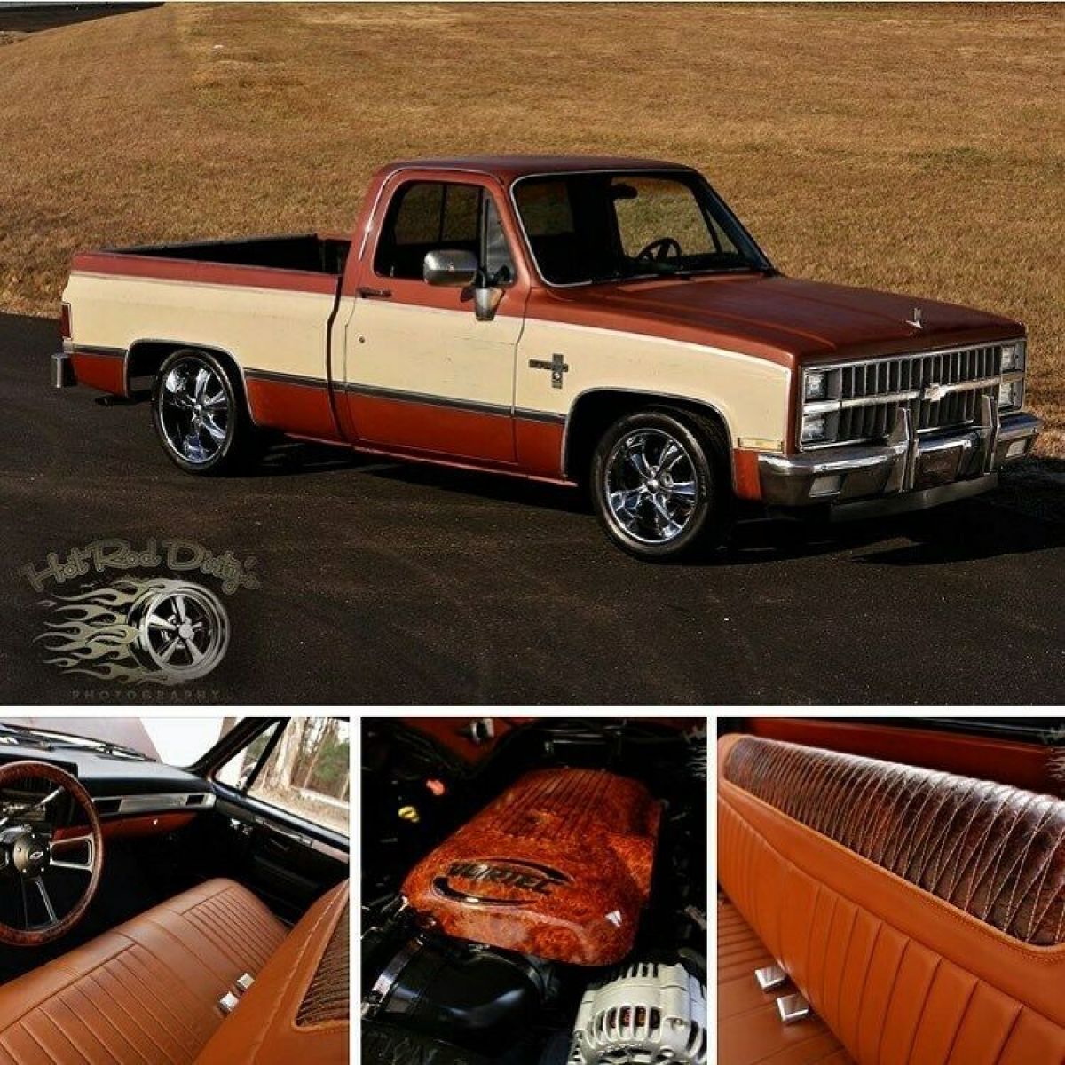 1982 Chevrolet C-10 Squarebody Hot Rat Rod Chevy Pickup Muscle Truck