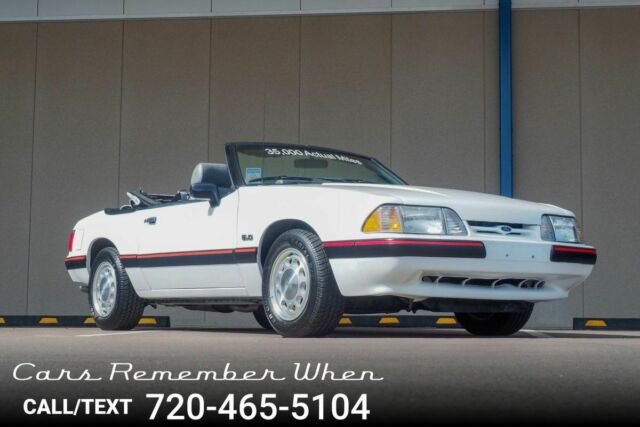 1989 Ford Mustang LX 5.0 Like New Ultra Low Mileage