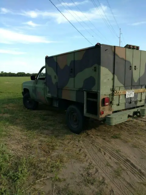 1986 Chevrolet C/K Pickup 3500 Military