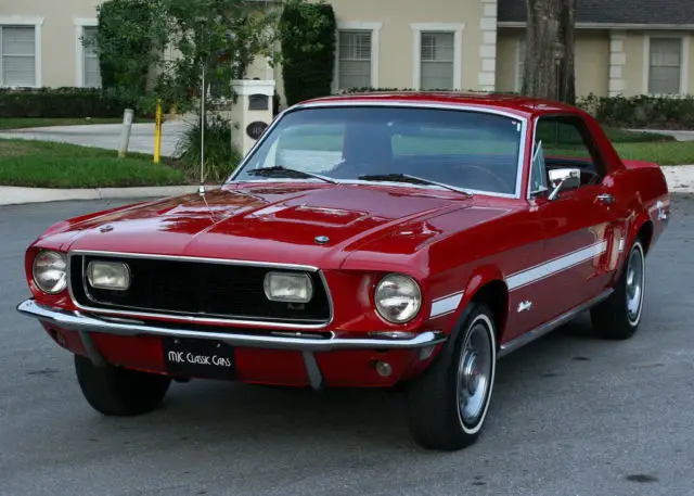 1968 Ford Mustang GT/CS CALIF SPECIAL - 75K MILES