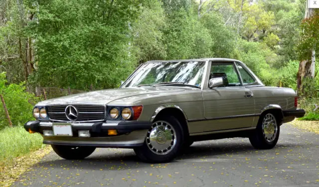 1987 Mercedes-Benz SL-Class Black