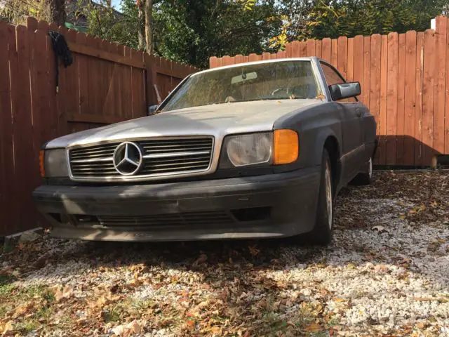 1986 Mercedes-Benz 500-Series wide body