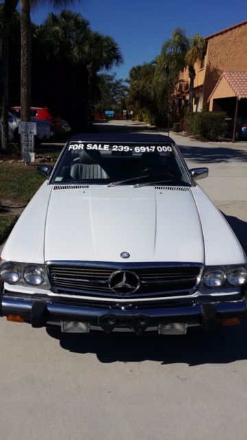 1988 Mercedes-Benz SL-Class new blue soft top