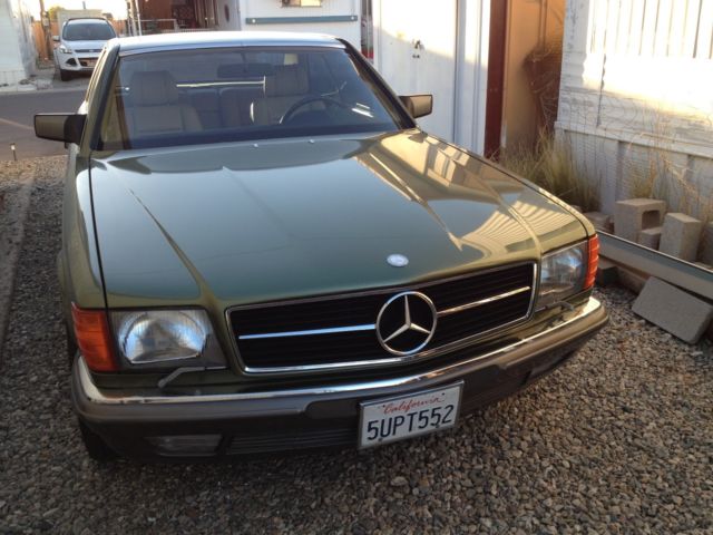 1982 Mercedes-Benz 500-Series Leather