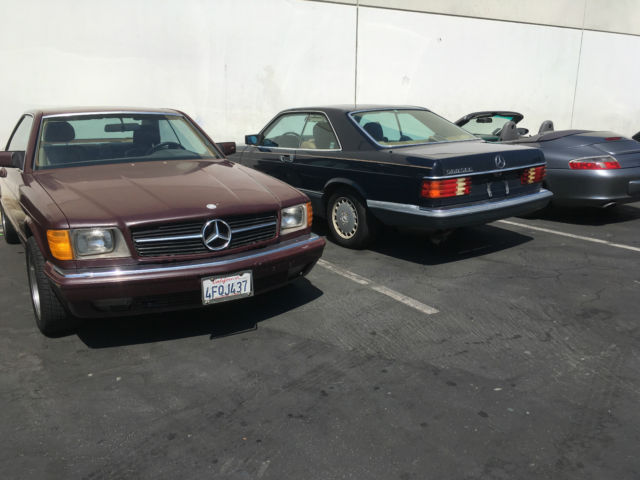 1986 Mercedes-Benz 500-Series 560 SEC