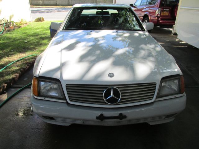 1991 Mercedes-Benz SL-Class Convertible with hardtop