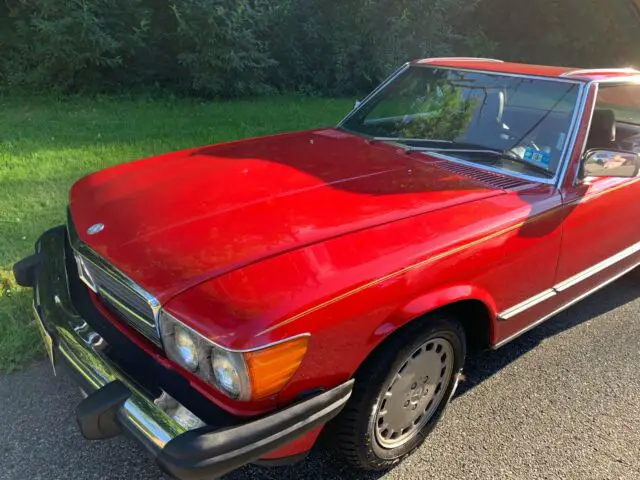 1987 Mercedes-Benz SL-Class convertible