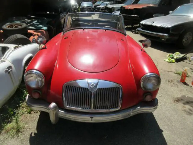 1960 MG MGA Black/Red