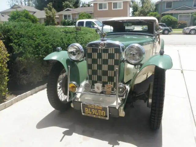 1948 MG T-Series Rebuilt, new tires top and interior