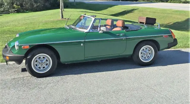 1977 MG MGB tan