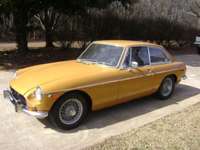 1970 MG MGB Coupe GT