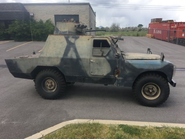 1973 Land Rover Defender Shorland Military APC