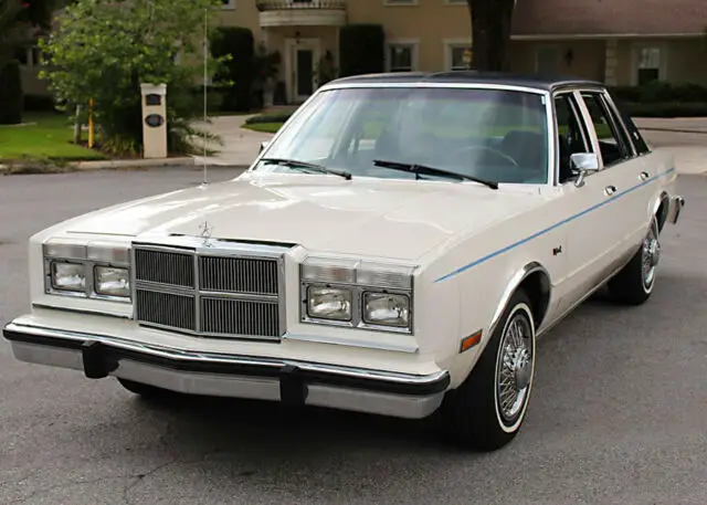 1987 Dodge Diplomat SE - MINT ONE OWNER CAR - 12K MILES