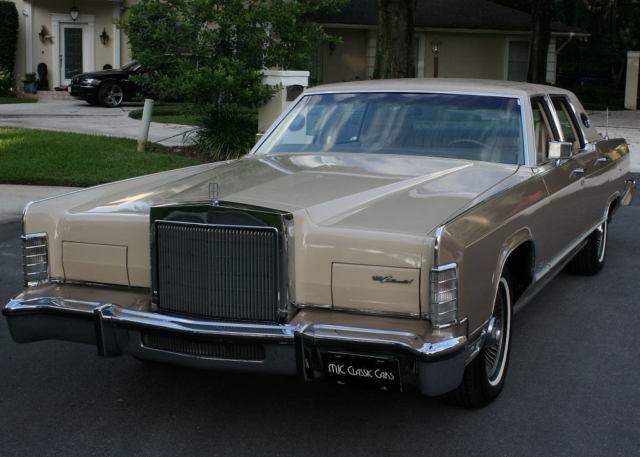 1978 Lincoln Town Car WILLIAMSBURG EDITION - 2 OWNER - 67K MI