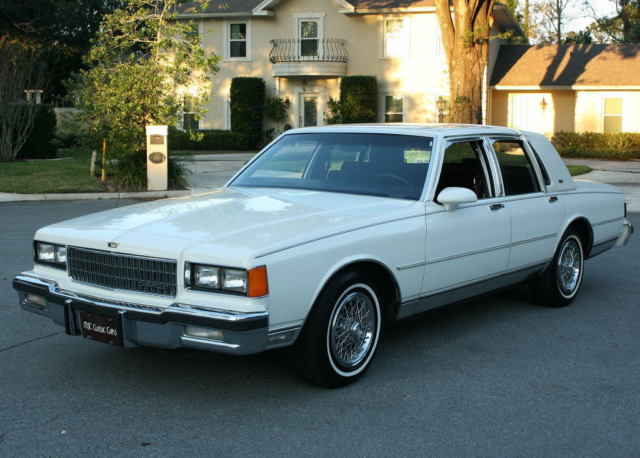 1986 Chevrolet Caprice LS BROUGHAM - ONE OWNER - 42K MI