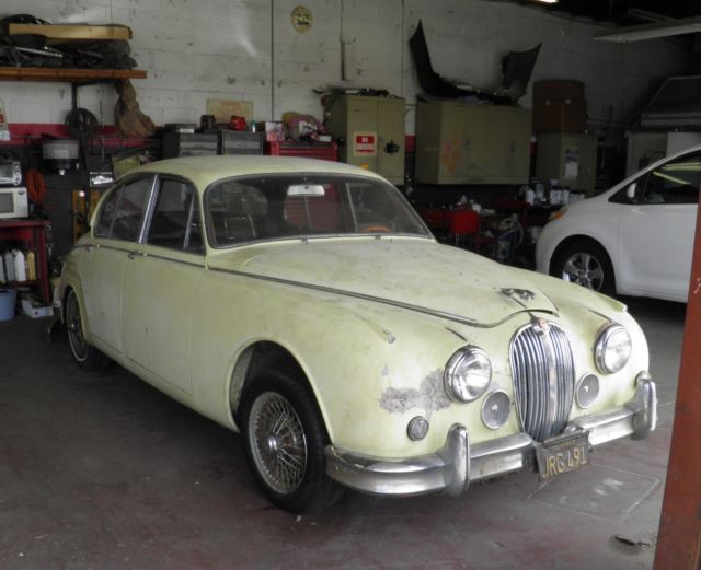 1962 Jaguar MKII Leather