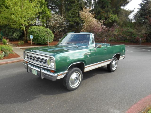 1974 Dodge Ramcharger Ram Charger