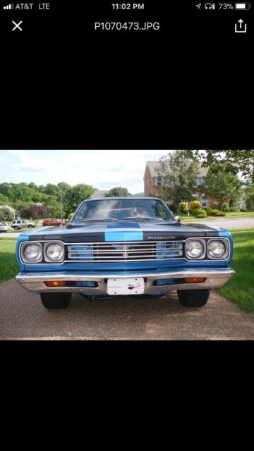 1969 Plymouth Road Runner RM21 H9G M6C