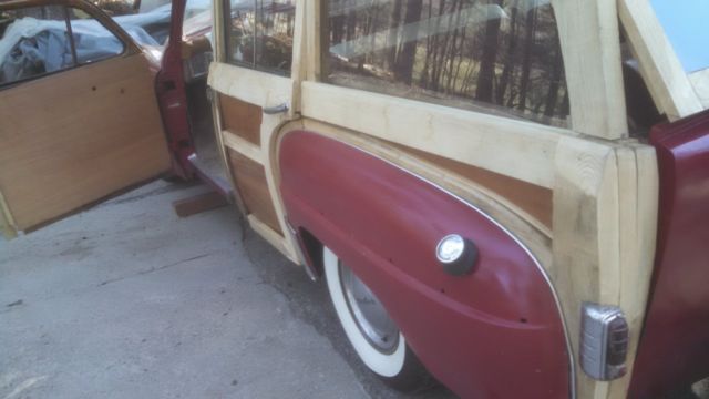 1949 Chrysler Royal white ash wood