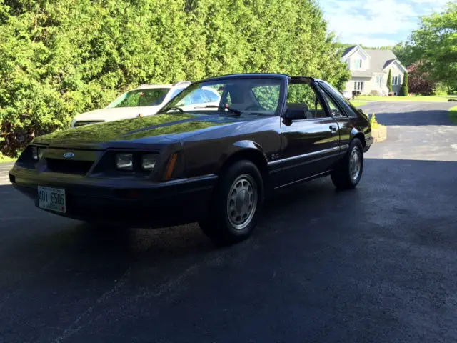 1986 Ford Mustang LX Hatch