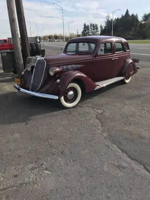 1936 Nash Ambassador grey