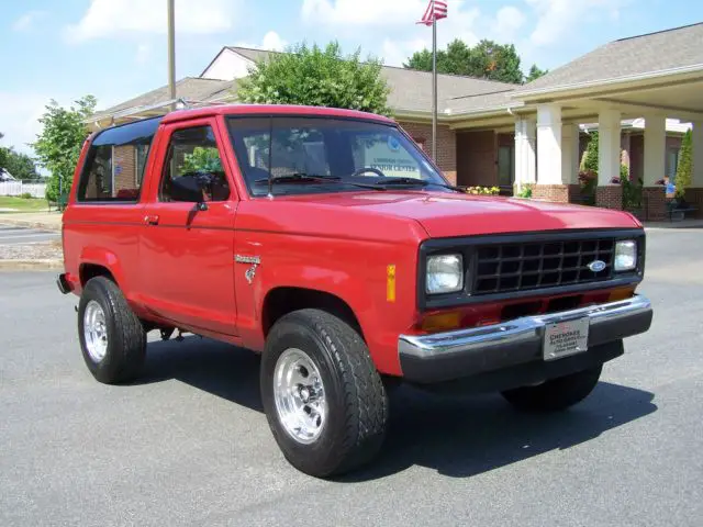 1986 Ford Bronco II XLT 4X4 5 SPD NON RUSTY CALIFORNIA SURVIVOR UNIT