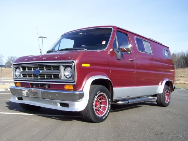 1976 Ford E-Series Van 1-OWNER CUSTOM CONVERSION 5.8L 351 V8 H CODE WAGON