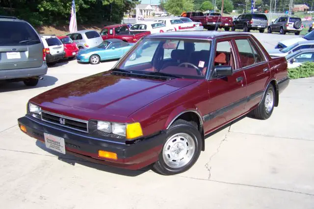 1984 Honda Accord 1-OWNER LX SEE VIDEO & PHOTOS ON THIS 31 SURVIVOR