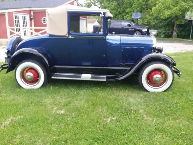 1928 Ford Model A Sport coupe