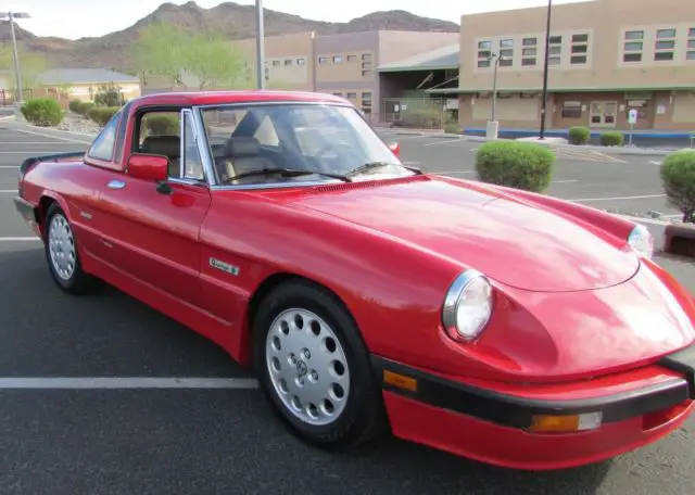 1987 Alfa Romeo Spider Quadrifoglio