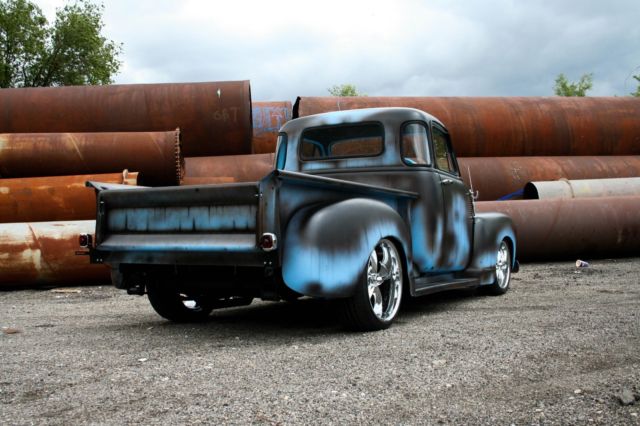 No Reserve 1953 Gmc 5 Window Chevy 3100 Patina Shop Truck Resto Hot Rod For Sale