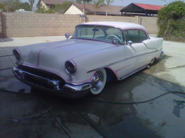 1955 Oldsmobile Eighty-Eight Pink Marbling