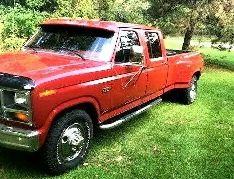 1986 Ford F-350 RED