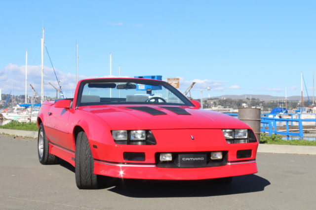 1990 Chevrolet Camaro Iroc-Z Convertible 2-Door