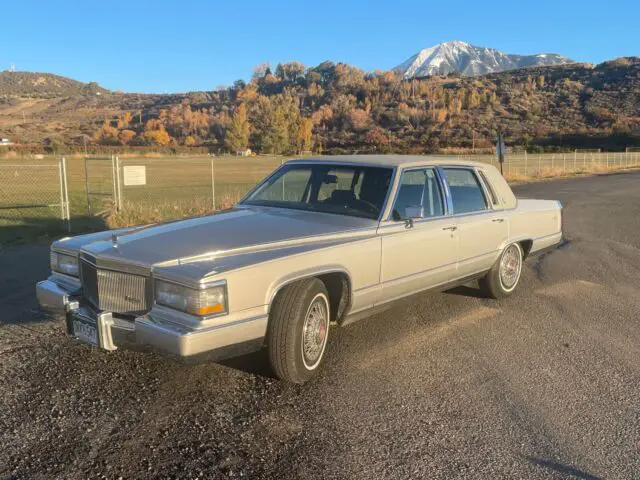 1992 Cadillac Brougham Fleetwood Brougham with D’Elegance options