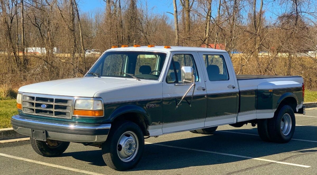 1993 Ford F-350 No Reserve! 1 Owner XLT Dually 90k Miles 7.5L