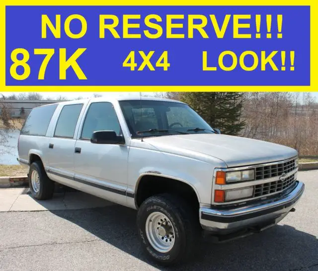 1994 GMC Sierra 1500 NO RESERVE 87,647 4X4 5.7L V8 LOOK!!!