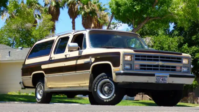 1986 Chevrolet Suburban K10 Suburban, K20 Suburban, K1500 Suburban,