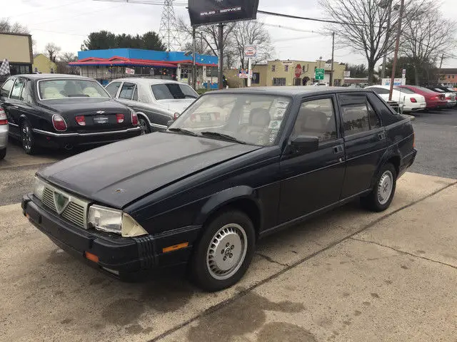 1987 Alfa Romeo Milano Gold Sedan 4-Door