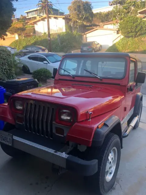 1990 Jeep Wrangler Base 5 speed Hardtop