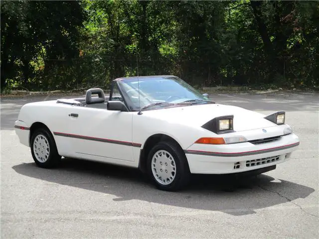 1993 Mercury Capri CONVERTIBLE 5 SPEED MANUAL! 2ND OWNER! COLD A/C!