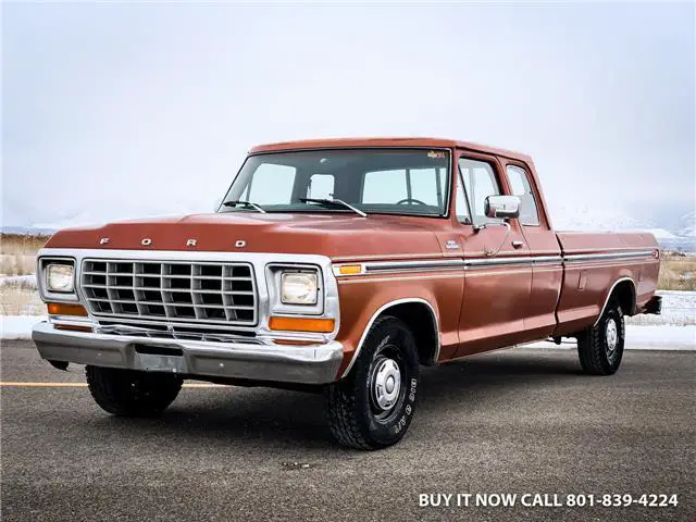 1979 Ford F-150 RANGER SUPER CAB AC CAB, FRESH 360 V8 ALL ORIGINAL