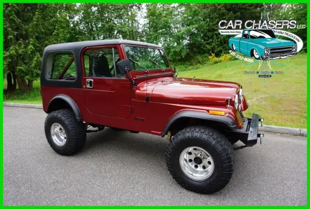 1985 Jeep CJ SOLID CLASSIC CJ7  W/ TASTEFUL MODS 150PIX+VIDEOS NO RESERVE!